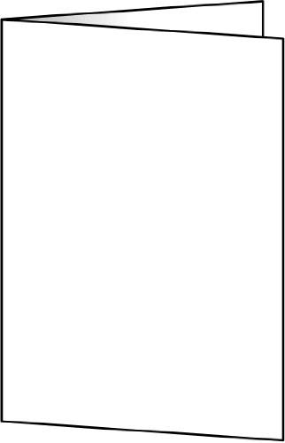 Carton de haute qualité Sigel pour cartes pliantes A6 blanc brillant