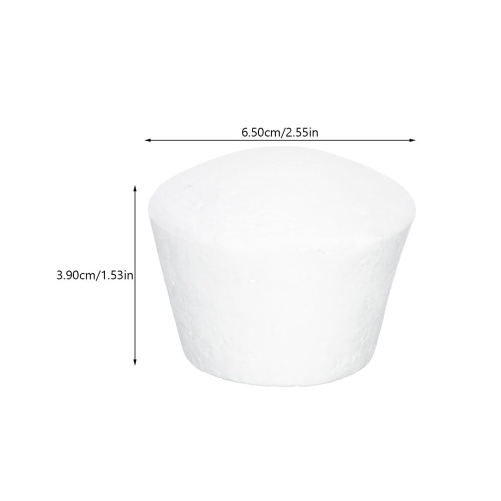 Operitacx Multi-Function Foam Cake Mold 2.6 Inch Reusable Fake Cake Model for Decorating Practice and Party Accessory - Image 3