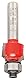 Bosch 1x Abrundfräser Expert for Wood (Radius 3 mm, Arbeitslänge 12.7 mm, Professional Zubehör Fräsen)