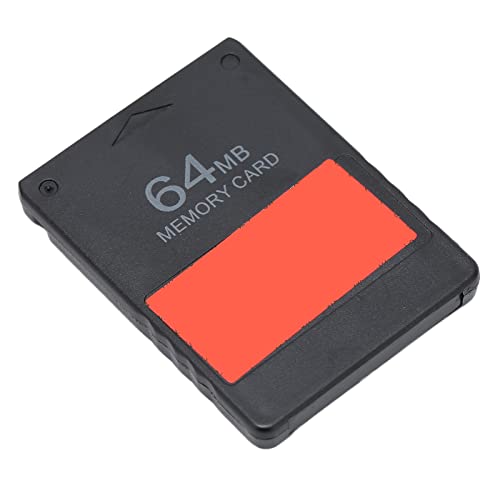 Eacam 64MB Spielspeicherkarte, Schnellere Ladegeschwindigkeit, Klassischer Spielemulator für, USB -Festplattenspiel FMCB Kompatibel mit PS1 und