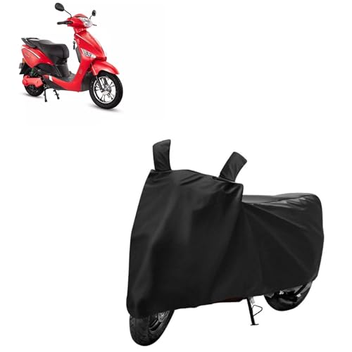 Image of Kerwa Waterproof Bike Cover Compatible with Hero Electric Optima LA | Dust Proof, UV-Resistant, Mirror Pocket with Windproof Buckle Strap