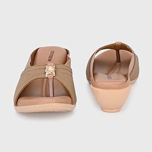 Image of Centrino Women Thong Sandals & Comfortable Ortho Care Sandal For Ladies | Fashion Wear Sandal & Chappal | Soft Cushioned for More comfort (6213)