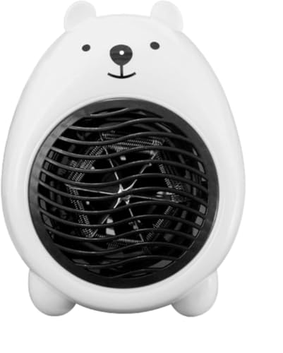 XIBO Mini cartoon heater Personal Space Heater, Cute Mini Cartoon Bear Shape, Fast Heating With 3 Seconds Fast Heating, Portable Ceramic Space Heater...