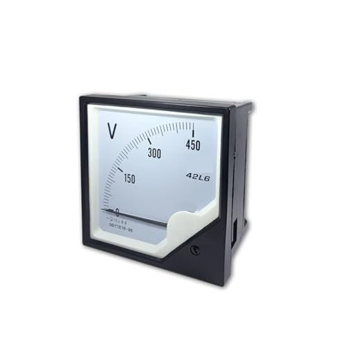 Voltmètre CC 42C3 double polarité boîtier robuste 10V à ±50V CC