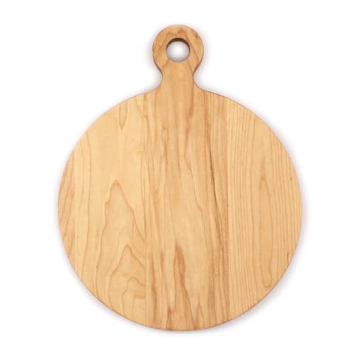 Tabla de Cortar Redonda de Madera de Arce J.K. Adams, 10 pulgadas miniatura 2