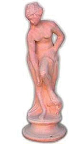 “STATUA VENERE” IN TERRACOTTA, FATTA A MANO; ALTEZZA CM. 70, DIAMETRO CM. 20.