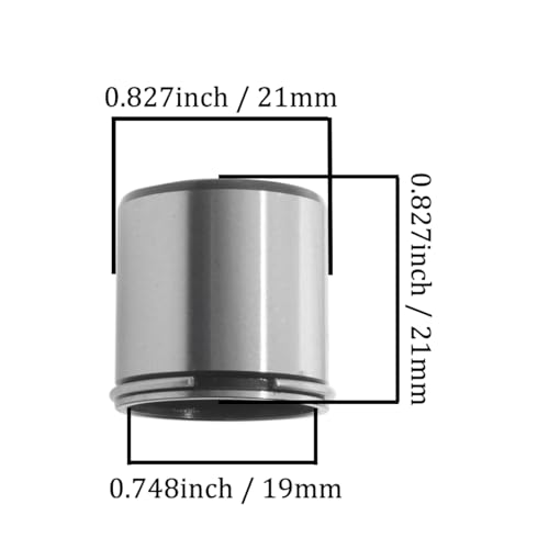 WZLUTAAO Druckstangenfolger für Hochdruckkraftstoffpumpe Mit externem Dichtungs-O-Ring, kompatibel mit VW Jetta Passat GTI Golf Eos Seat Skoda Audi A3 A4 TT 2.0TFSI 06D109309C WHT005184