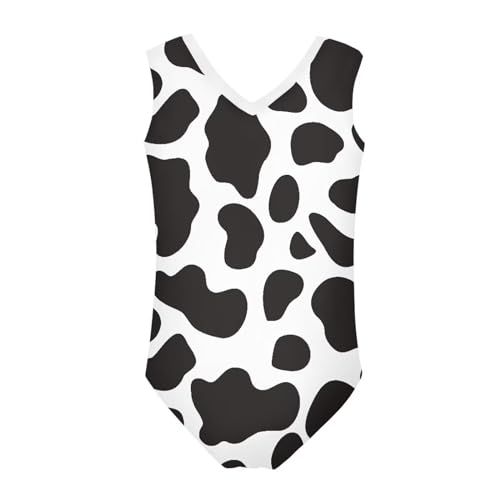 Image of Girls Fashion Print One Piece Swimsuit Bathing Suit Gymnastic Leotard for Kids, 5-14 Years