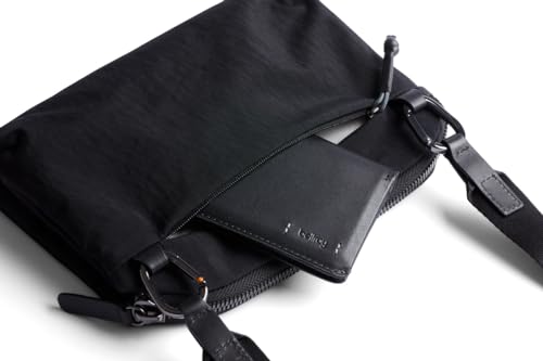 Bellroy Tokyo Side Bag (slim, professional everyday crossbody, pouch, sling bag) - Raven4