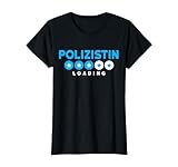 Werdende Polizistin Beruf Polizei Studium Ausbildung T-Shirt