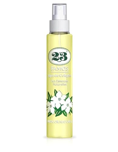 23 FAMOS Classic Eau de Cologne - Fragranza fresca e intemporale - 200 ml - Per uomo, donna e bambino - Colonia leggera e versatile