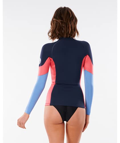 Rip Curl G-Bomb 1mm LS Front Zip Womens Wetsuit Jacket 4099-Slate 4