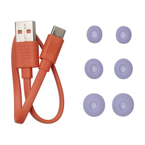 Image of JBL Live Buds 3 - Cancelling Bud-Type Earbuds - Purple | Hi-Res Audio Wireless with JBL signature sound, Convenient Smart Charging Case for app-free control