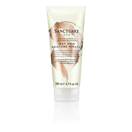 Sanctuary Spa Wet Skin Moisture Miracle, Green Lemon and Orange Blossom Body Moisturiser 200ml