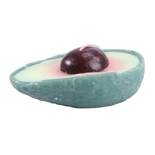 Bougie fruitée avocat décorative maison salon table jardin parfumée