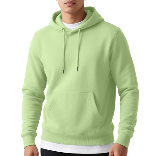 DEEX Hoodie Sweatshirts for Men Couples Drawsting Solid Vintage Hoodies Pullover Mens Sweaters Casual Long Sleeve Shirts 2025