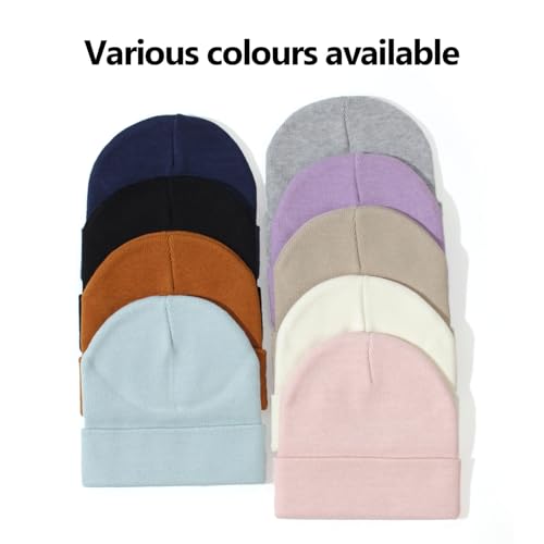 Image of Baby Beanie Hat Mittens Set Toddler Beanie for Little Boys Girls Children Kids Winter Warm Knit Hat with glvoes