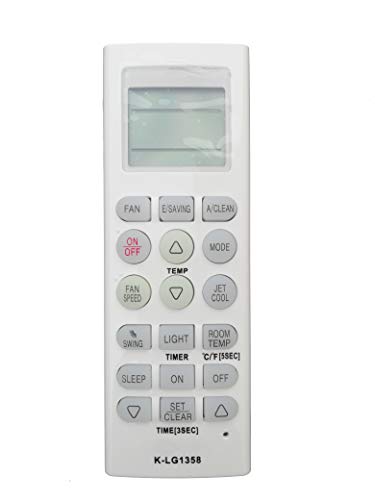 Image of LipiWorld K-LG1358 Universal AC Remote (Different Body Please Check Second Image) Compatible with LG AC Remote