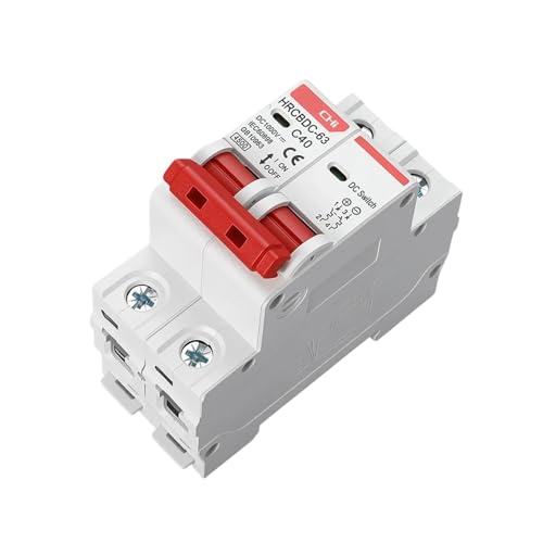Interruptor solar 2P DC 1000V 25A bipolar compacto para cajas de distribución de paneles 3