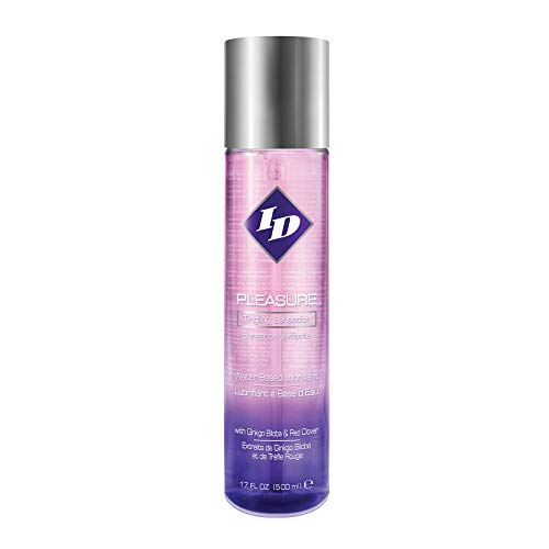 ID Pleasure Stimulating Personal Lubricant 17 Fl Oz - Water Based Tingling Sensation Lube with Natural Botanical Extracts, Made in USA by ID Lubricants