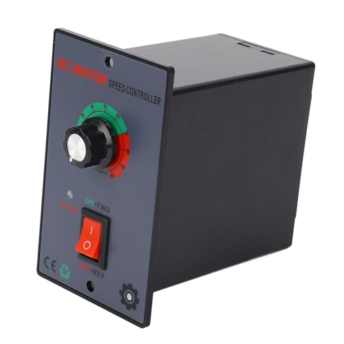 Regulador 30A PWM duradero en ABS para controlar revoluciones de motores grandes de 12-36V 4