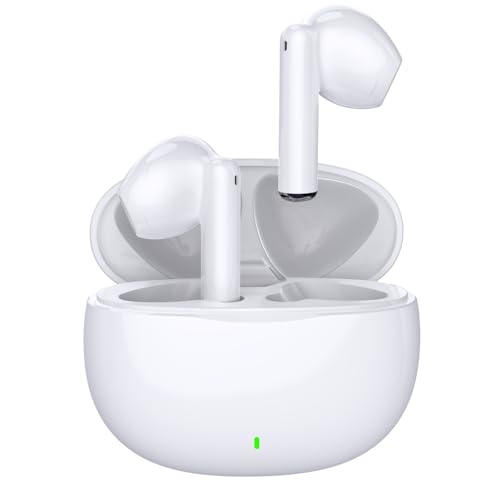 Wireless Earbuds, Bluetooth 5.3 in Ear Headphones Wireless Earphones, 30H Playtime Bluetooth Ear buds with 4 ENC Noise Cancelling Mic, IPX7 Waterproof Touch Control Headphones for iPhone/Android/iOS