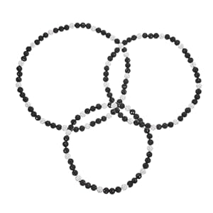 3pcs Black and Ball Necklace Neck Chains for Men Necklace Necklaces Rhinestone Choker Mens Choker Necklace Decorative Male Jewelry Necklace Rhinestones