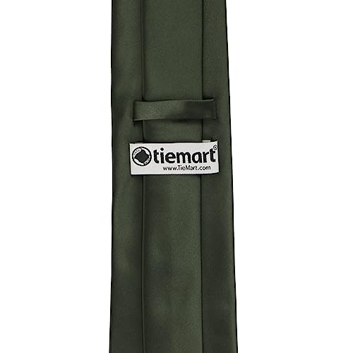 Image of tiemart Premium Solid Color Necktie