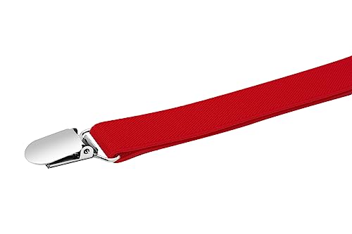 Image of Boys' Men's Suspenders and Bow Tie Set Elastic Adjustable