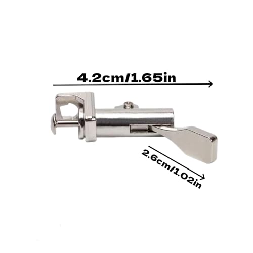 Juego de 2 pies prensatelas con cortador lateral para máquina de coser miniatura 3