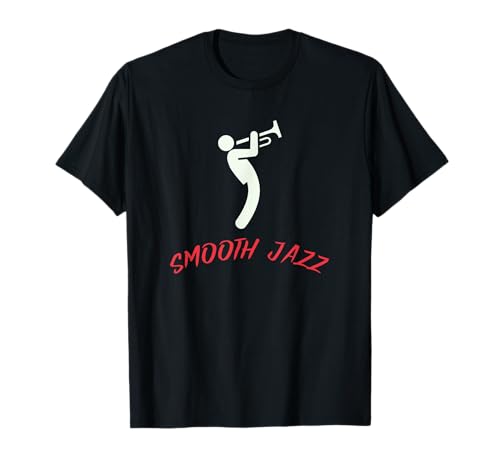 Smooth Jazz Trombón Músico Concierto Música Jazz Festival Camiseta