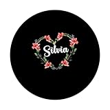 Zoom IMG-2 silvia fiore cuore personalizzato nome Zoom IMG-2 silvia fiore cuore personalizzato nome