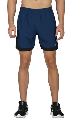 Image of NEVER LOSE Mens Running Athletic Shorts 5 inch Inseam Quick Dry Workout Shorts Men Lightweight Gym Shorts with Pockets