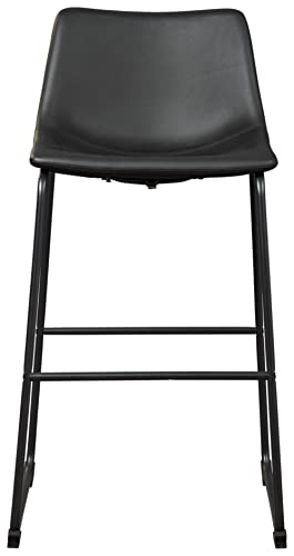 Signature Design By Ashley D372-630 Centiar Modern Faux Leather 28.75 Inch Pub Height Bucket Seat Barstool thumb #5