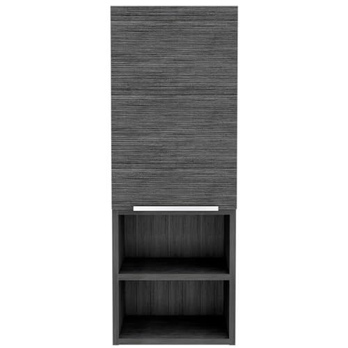 TUHOME Mila Bathroom Cabinet - Ash Engineered Wood - for Bathroom
