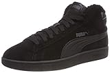 High-top PUMA Unisex-Erwachsene Smash v2 Mid WTR Sneaker, Black Black, 42.5 EU