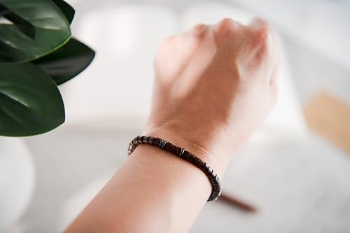 ARK & BAY Christian Morse Code Bracelet | Handmade Adjustable Custom Bible Verse Bracelets For Women & Men | Religious Faith Scripture | Catholic Beaded Jewelry Gift For Encouragement, Inspirational Hidden Message4