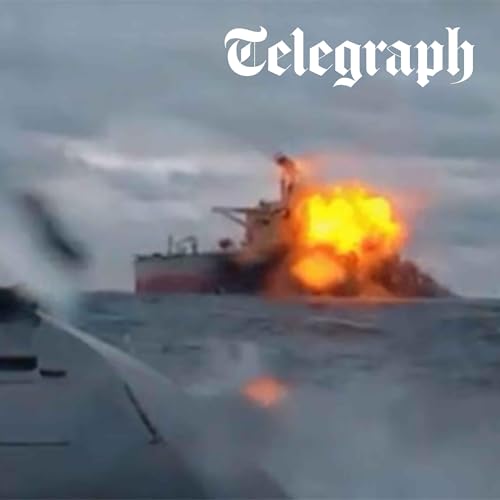 『Украина наносит удар беспилотниками по Москве и выводит из строя танкер теневого флота в Чёрном море』のカバーアート