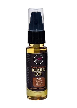 INDOPOWER Beard Oil for Men Daily Repair Hemp Beard Oil Non-Sticky Light Hemp Seed Oil for Shiny Nourished & Strengthens Uneven Patchy Beards Promotes Faster Beard Growth 15.00 ml (Pack of 2)