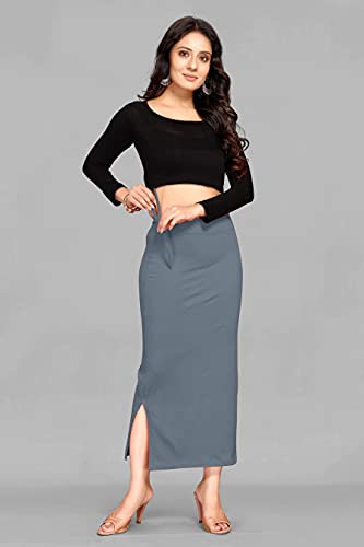Image of Side Rope Saree Shapewear, Petticoat, Skirts for Women Polylycra Saree Shaper for Saree Dress