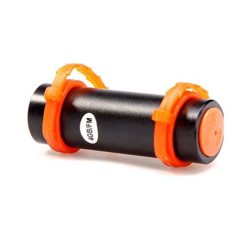 Tosuny Reproductor de Mp3 Impermeable, Reproductor de Música Impermeable IPX8 con Almacenamiento de 8 GB y Correa Ajustable, para Nadar en Buceo en Kayak de esquí de Surf (Black)