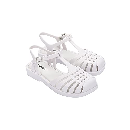 Mini Melissa Aranha Quadrada Branco-31