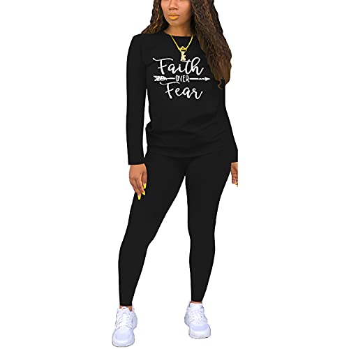 Image of Nimsruc Two Piece Outfits For Women Casual