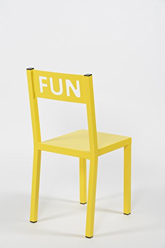 Styl'Métal 21 Lot 2 chaises Fun métal Jaune