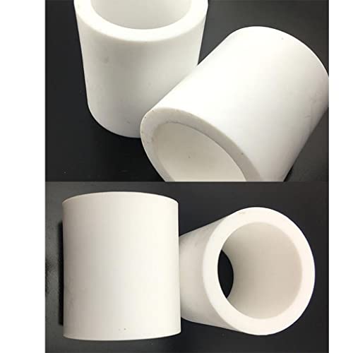 White Polytetrafluoroethylene Hollow Rod Environment-friendly Non-toxic DIY PTFE Sleeve/diameter 12~25mm Hole 5~20mm PTFE Bar, 1pcs (Diameter : OD24mm hole13mm, Length : 30cm)