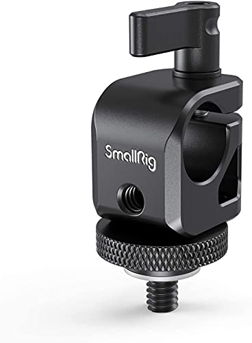 【Per 15mm rod】Il rod clamp singolo può essere montato su qualsiasi standard da 15mm rods su piattaforme DSLR.