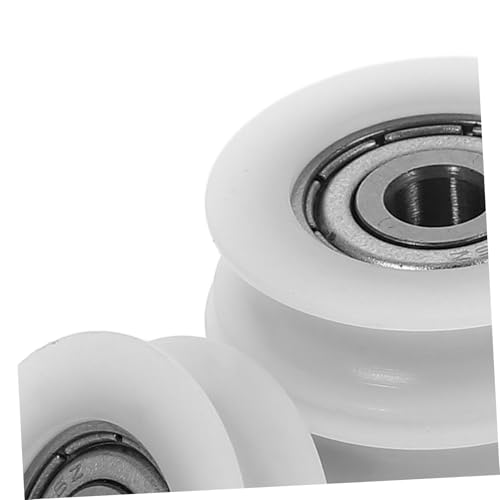 Poleas de rueda guía con rodamiento POM resistente para puertas correderas premium 4