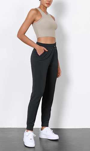 ODODOS Women's Modal Soft Jogger Pants with Pockets Adjustable Shockcord High Waist Sweatpants Casual Lounge Pants3