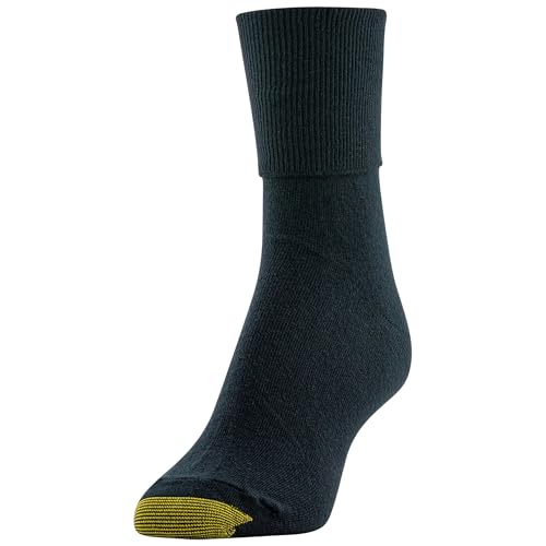 GOLDTOE Women's Anklets Turncuff Socks 3 Pack2