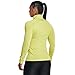 Under Armour Womens Tech Twist ½ Zip Long-Sleeve Pullover, (743) Lime Yellow/White/Metallic Silver, X-Small